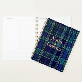 Agenda Tartan notebook