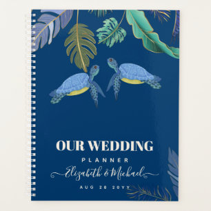 Agenda Tartarugas do Mar Casadas Amarelo Azul