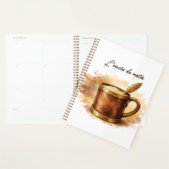 Agenda Tasse l'encre du matin (Exibição)