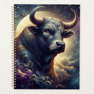 Agenda Taurus Zodiac Art - Touro Majestoso