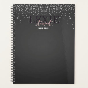Agenda Técnica de Unhas Minimalista e Elegante