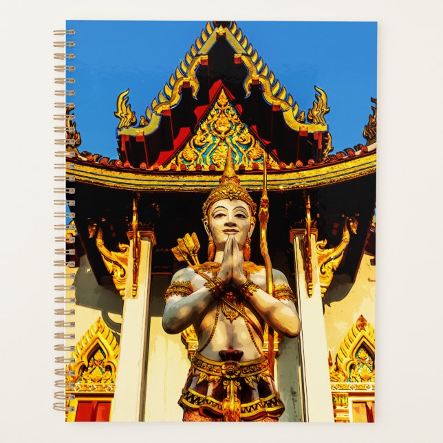Agenda Templo Tailandês E Buda 1102 (Frente)
