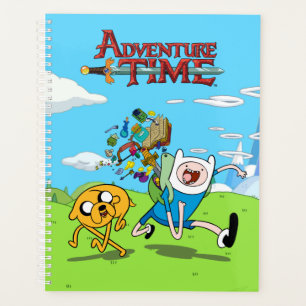 Agenda Tempo de Aventura Arte de risco da Finn