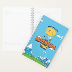 Agenda Tempo de Aventura Jake Flutuando Com Finn