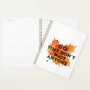 Agenda Tempo de Ir - Design de Cota Motivacional para a F