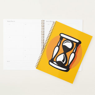 Agenda Tempo Mínimo do Timer de Hourglass Retro