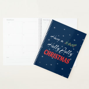 Agenda Tenha um Natal Holly Jolly