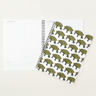 Agenda Terrapin (pattern white) - Planner