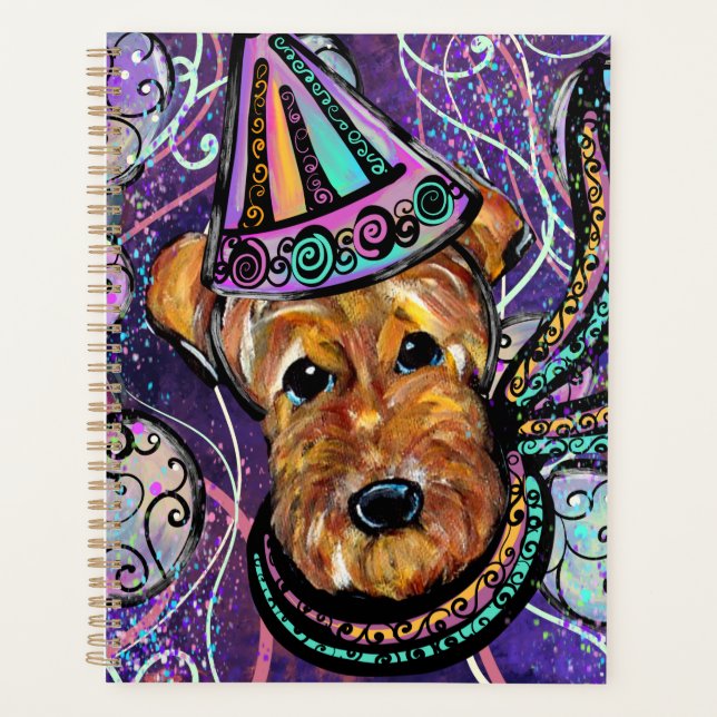 AGENDA TERRIER AIREDALE     (Frente)