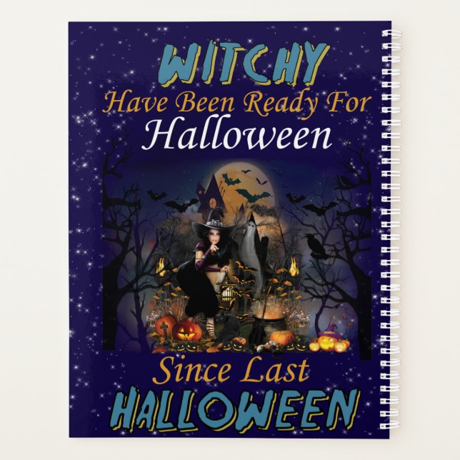 Agenda Testemunhas Estão Prontas Para O Halloween (Verso)