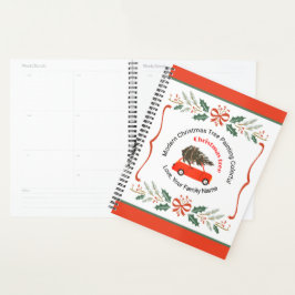 Agenda Texto de Natal Personalizado Design de Feriado
