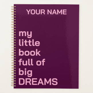 AGENDA TEXTO DE NOME PERSONALIZADO SIMPLES E ESTILOSO DIÁ