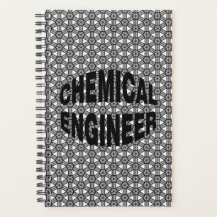 Agenda Texto do Engenheiro Químico Preto