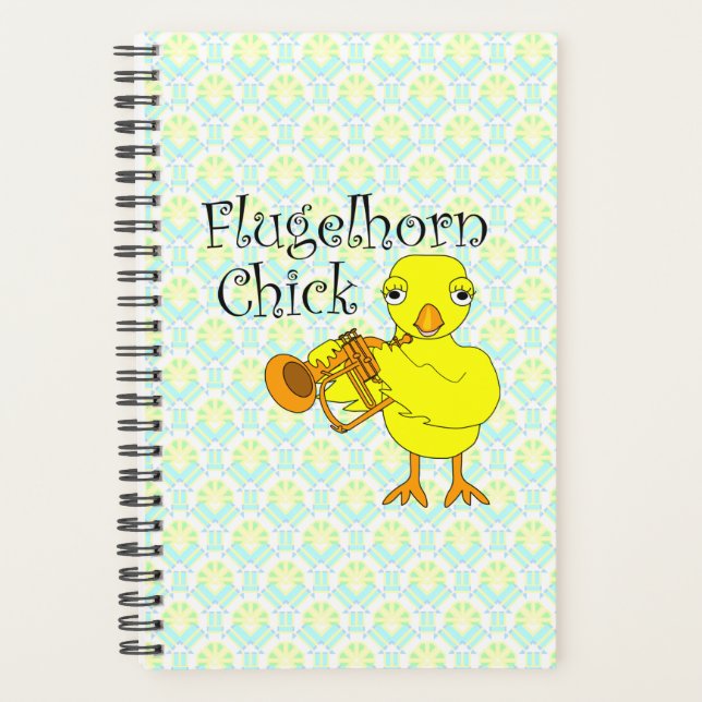 Agenda Texto do Pintinho do Flugelhorn (Frente)