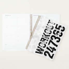 Agenda Texto riscado vestido Workout 247365 rústico