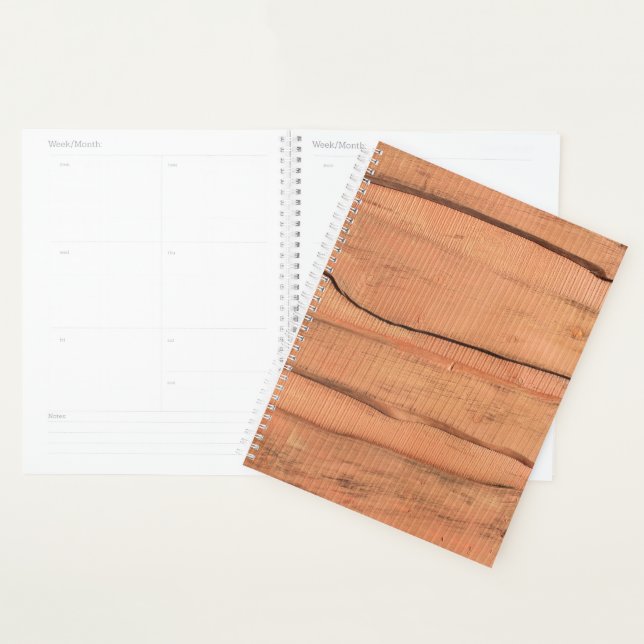 Agenda Textura de madeira (Exibição)