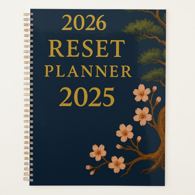 Agenda The Big Reset Planner For 2026 (Frente)