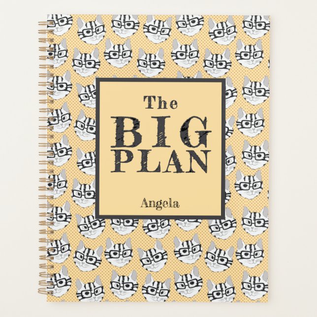 Agenda The Cadstudios The Big Plan Beige (Frente)