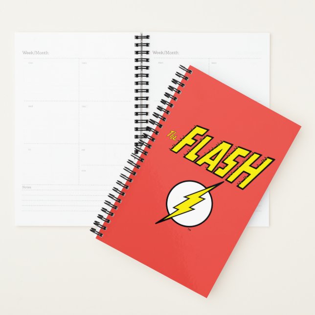 Agenda The Flash Name & Lightning Bolt Logo (Exibição)