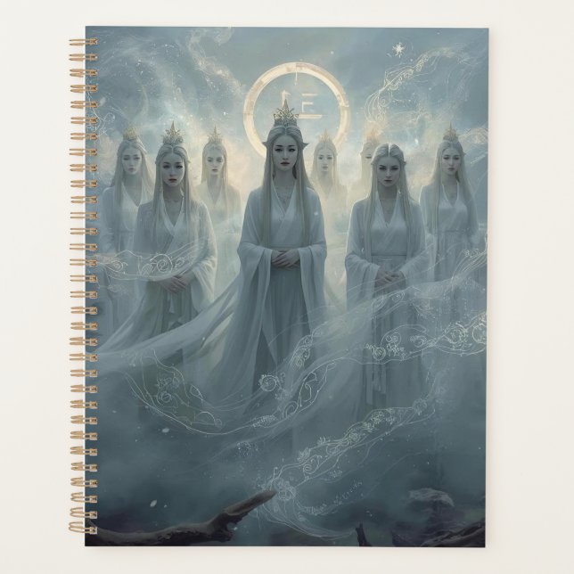 Agenda The Seven Queens of the Mist (Frente)