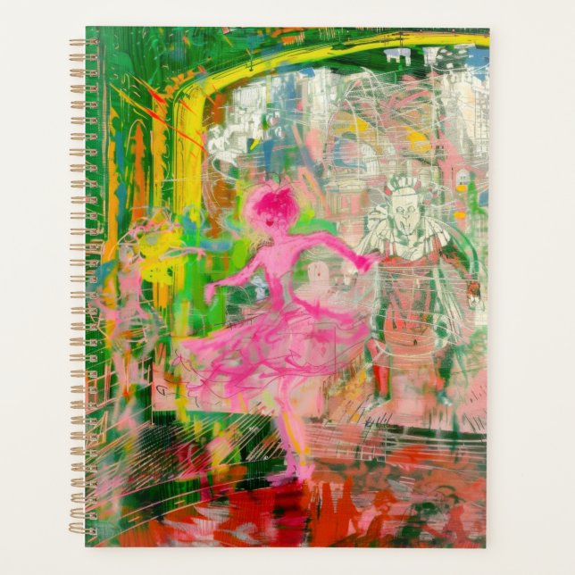 Agenda The Stalker - Neon Ballet Chaos  (Frente)