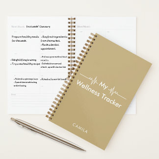 Agenda The Wellness Edit | Minimal Health Planner 2026