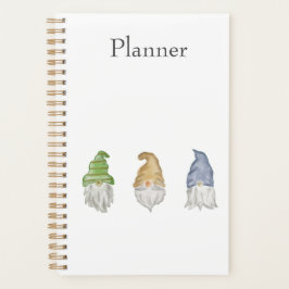 Agenda Three Gnomes Spiral Soft Cover Planner