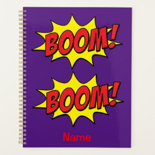 Agenda Thunder_Cove do Boom do Cartoon