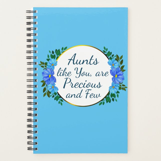 Agenda Tias como tu és Precioso e poucos azuis (Frente)