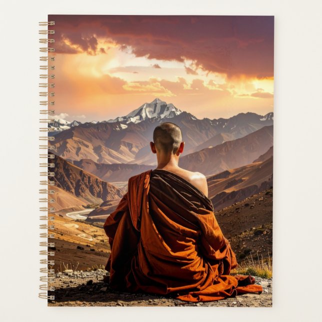 Agenda Tibete - Budismo - Meditação (Frente)