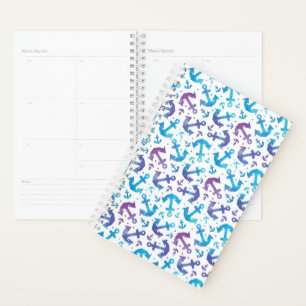 Agenda Tie Dye Anchor Patterno