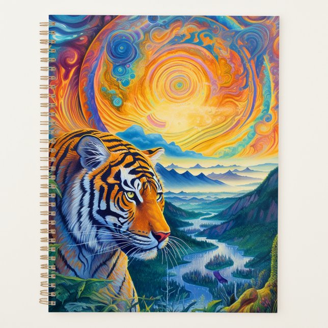Agenda Tigre Cósmico (Frente)