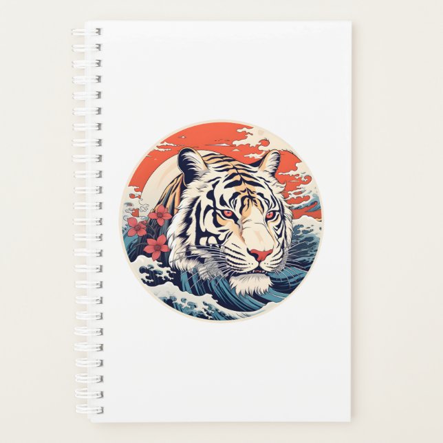 Agenda Tigre Ukiyo-e (Frente)