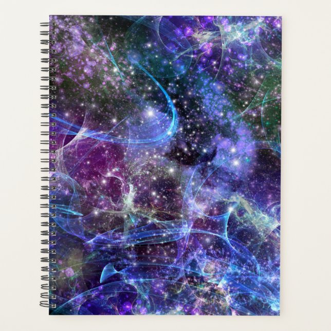 Agenda till the end of time, galactic space scape : (Frente)