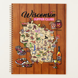 Agenda Timer do Dia - Mapa do Clube de Apoio de Wisconsin