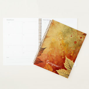 Agenda Tinta russa isolada automática do Ouro personaliza