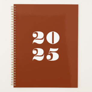 Agenda Típica de na moda de ano personalizado moderno do