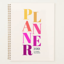 Tipografia Colorida Moderna Personalizada Creme