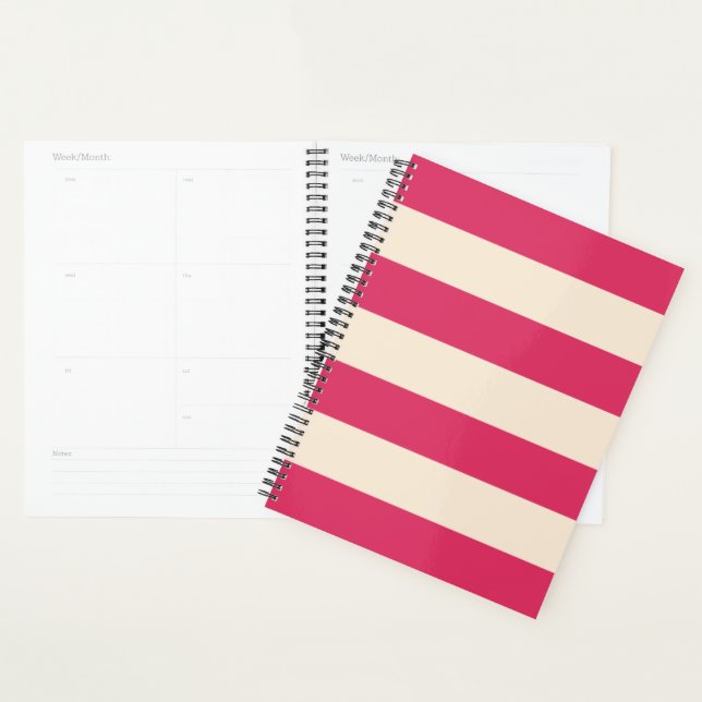 Agenda Tiras Rosa Certas (Exibição)