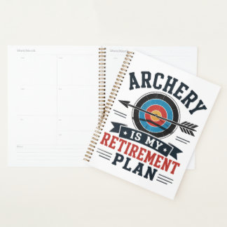 Agenda Tiro com Arco é Meu Plano de Aposentadoria Arqueir