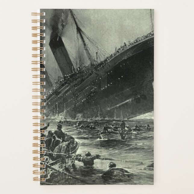 Agenda Titanic do RMS de Sinalização (Frente)