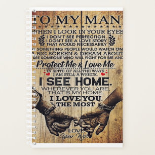 Agenda To my husband gift Special letter to husband