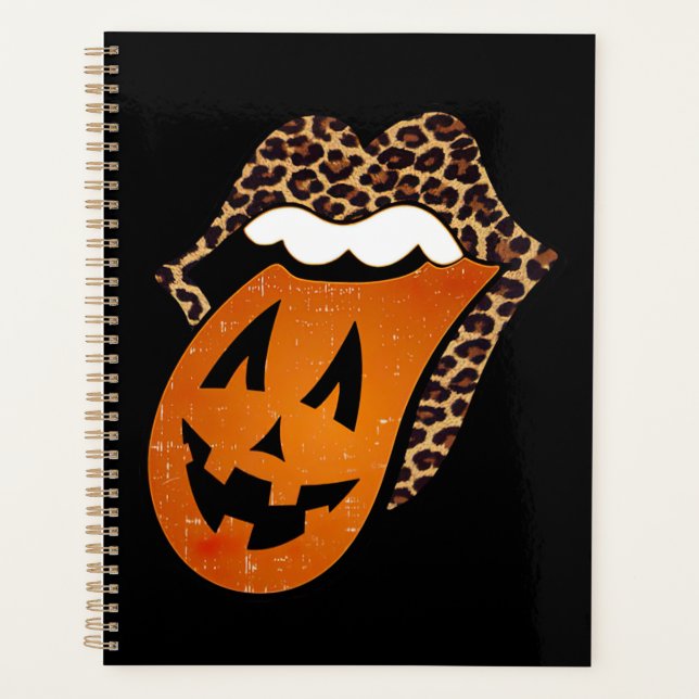 Agenda Tongue Mouth Halloween (Frente)
