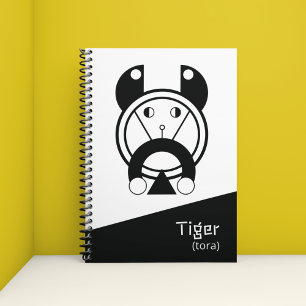 Agenda Tora Tiger Geométrico Zodiac Planner