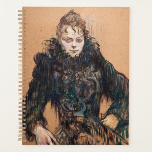 Agenda Toulouse-Lautrec - Mulher com Boa Negra