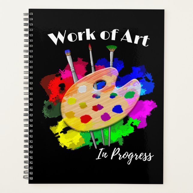 Agenda Trabalho De Arte (Frente)