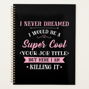 Agenda Trabalho Humor Aqui Estou Matando