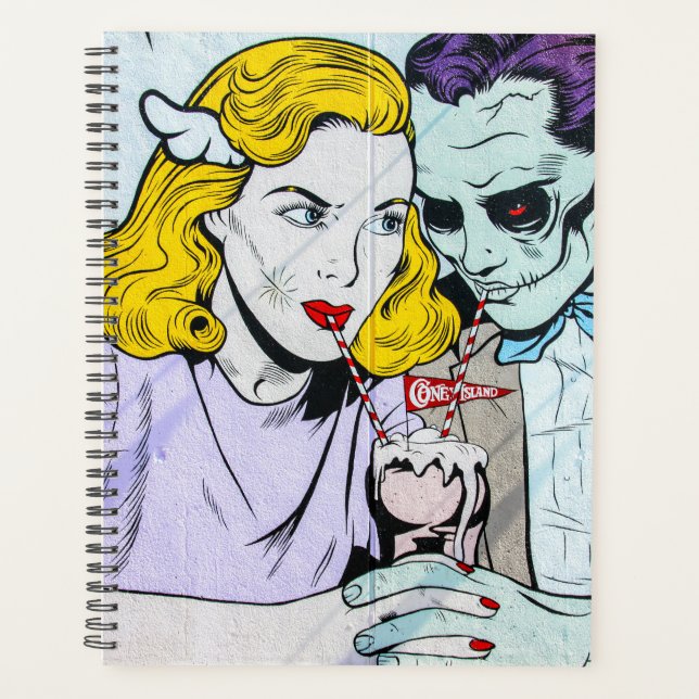 Agenda tremor de amor zombie (Frente)