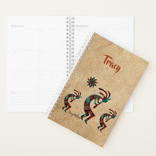 Agenda Três Southwest Kokopelli (Exibição)