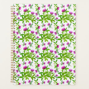 Agenda Trevos Vermelhos em Branco